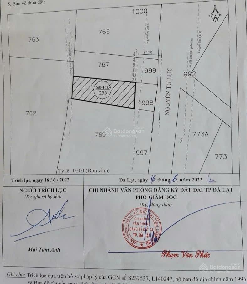 Cho thuê quỹ đất 2 mặt tiền hiếm trung tâm đà lạt vị trí chiến lược | diện tích lớn, đa mô hình