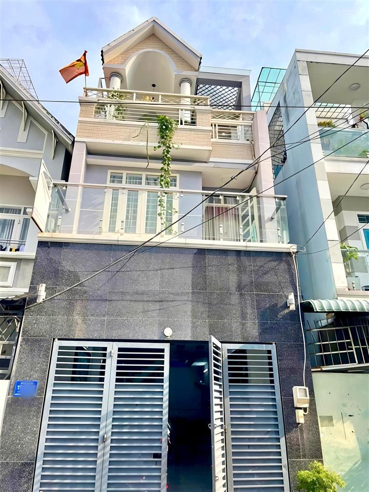 Bán nhà 4 tầng sát mt đường tl41, phường thạnh lộc q12, 67m².hẻm 6m ôtô , giá chỉ 5,85tỷ