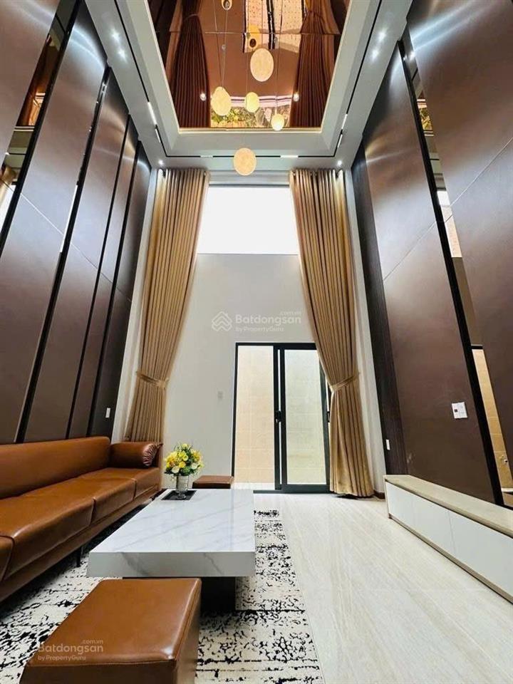 Nhà đường tl37 p.thạnh lộc q12  72m  4 tầng  full nội thất  hẻm ôtô  5,95 tỷ