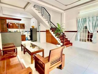 Nhà thạnh lộc 27 p.thạnh lộc q12 50m2  ngang 5m  gần chợ cầu đồng  4,6 tỷ