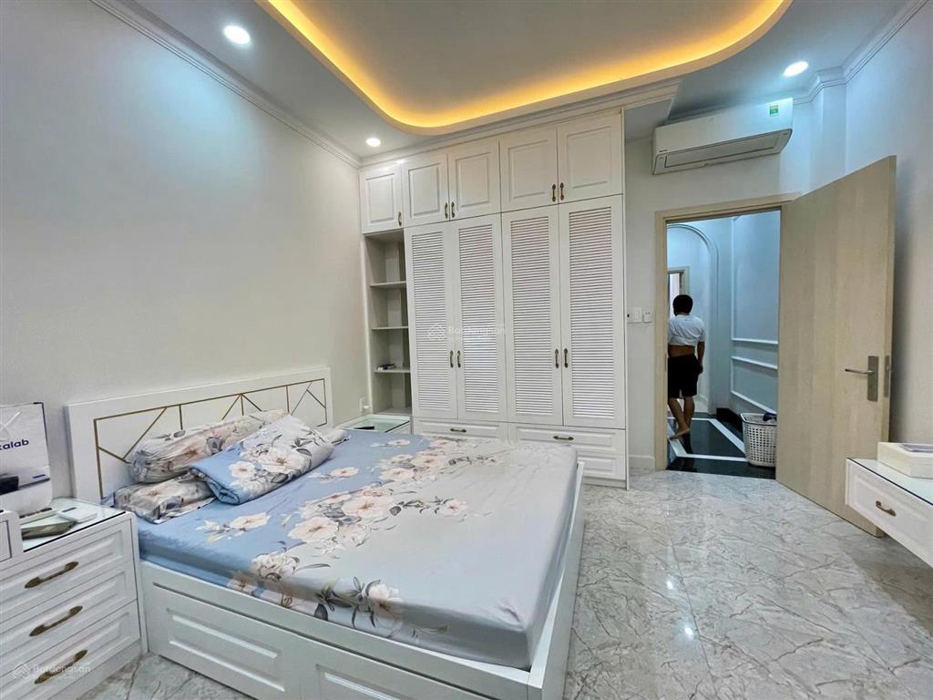 Nhà vườn lài an phú đông q12  gần cầu rạch tra  95m  3 tầng  full nội thất  hẻm 6m 11,2 tỷ