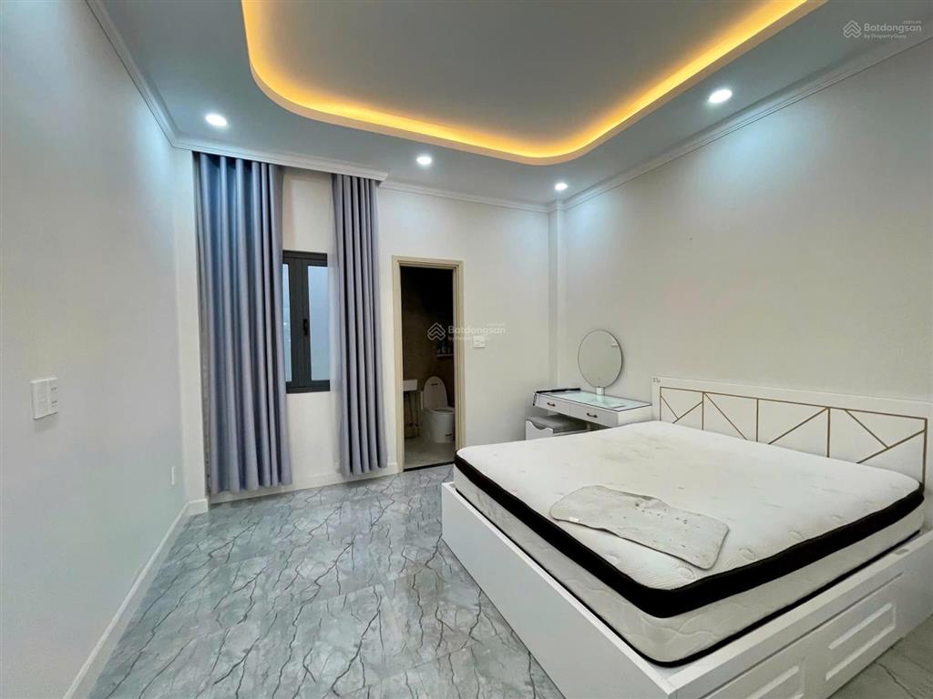 Nhà vườn lài an phú đông q12  gần cầu rạch tra  95m  3 tầng  full nội thất  hẻm 6m 11,2 tỷ