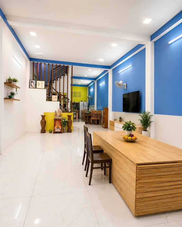 Nhà vườn lài q12 gần chợ an phú đông 100m2 3 tầng ô tô ngủ trong nhà 7,7 tỷ