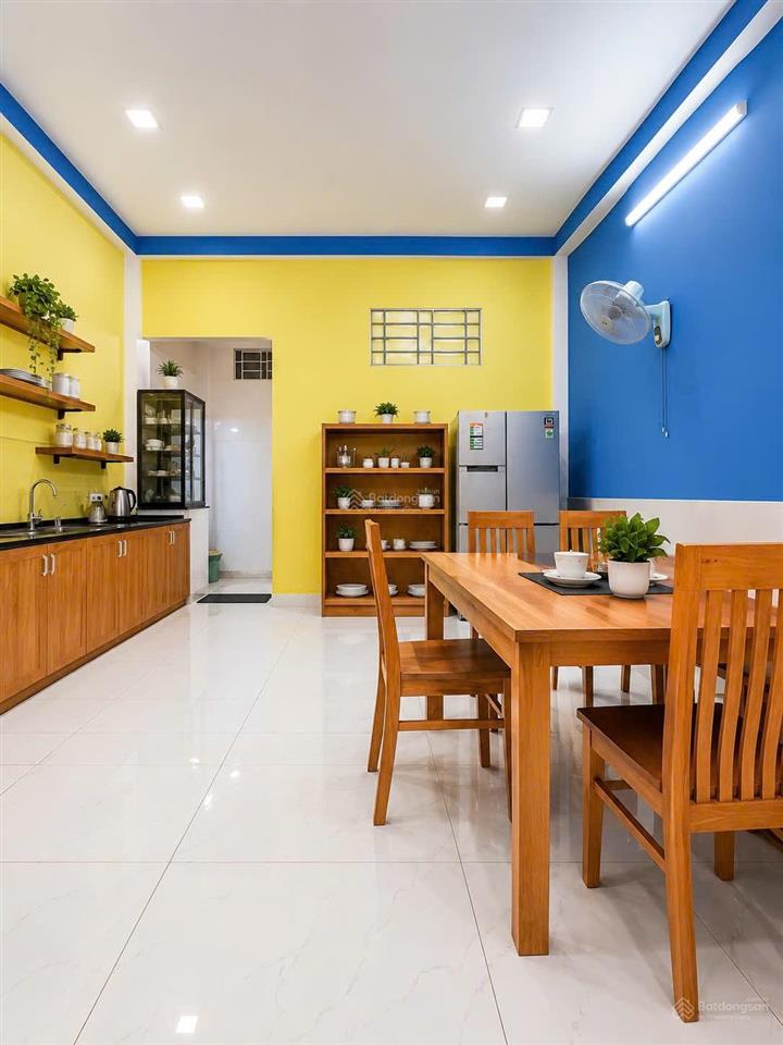 Nhà vườn lài q12 gần chợ an phú đông 100m2 3 tầng ô tô ngủ trong nhà 7,7 tỷ