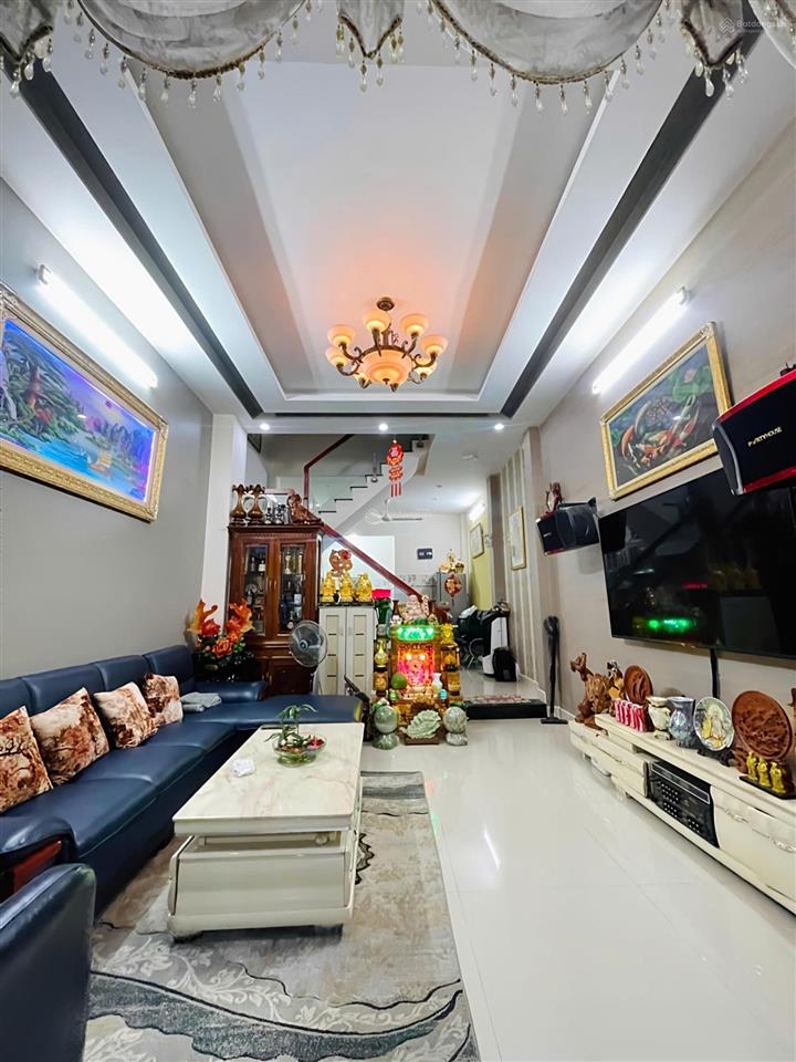 Bán nhà thạnh lộc quận 12 đường tl15 gần hà huy giáp, ngã tư ga, 54m2, hẻm 8m, nhỉnh 5 tỷ