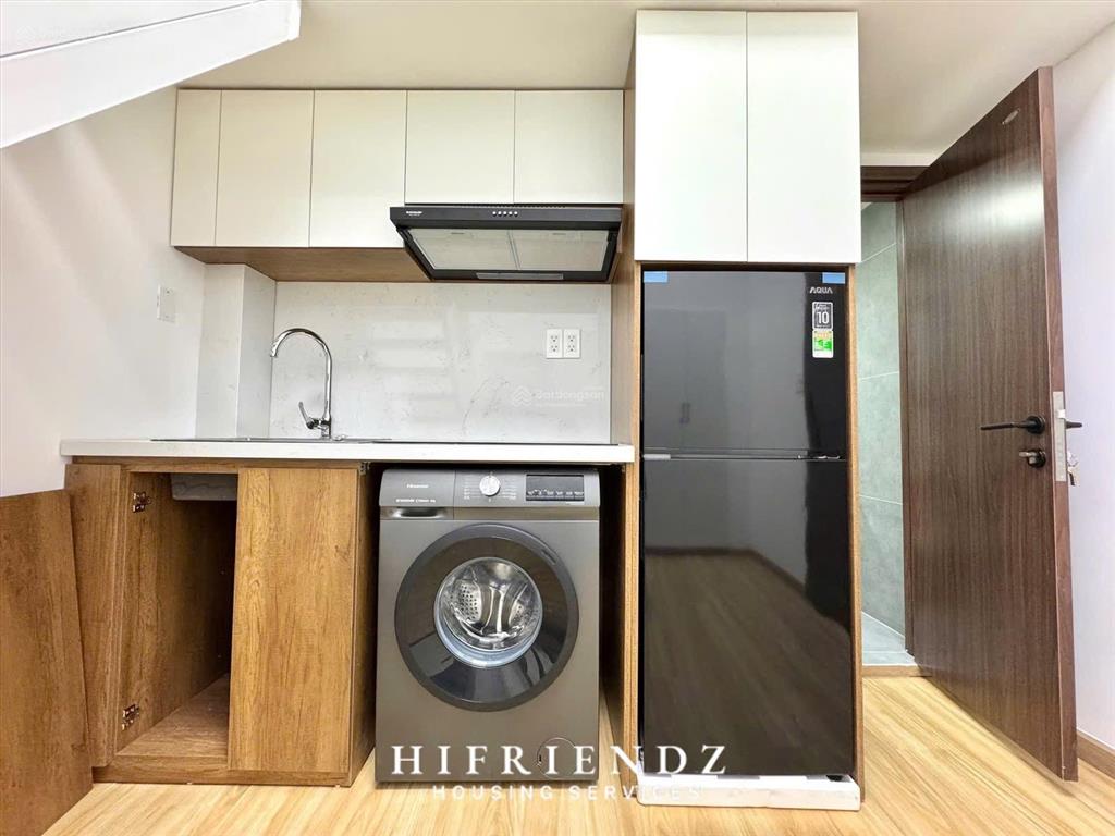 Căn hộ mini dạng duplex,máy giặt riêng,thang máy chỉ 7tr full nội thất,free phí dịch vụ,free xe