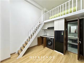 Căn hộ mini dạng duplex,máy giặt riêng,thang máy chỉ 7tr full nội thất,free phí dịch vụ,free xe