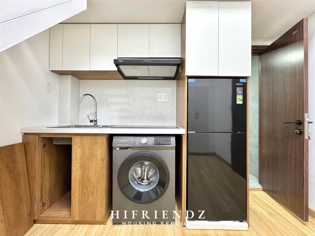 Căn hộ mini dạng duplex,máy giặt riêng,thang máy chỉ 7tr full nội thất,free phí dịch vụ,free xe