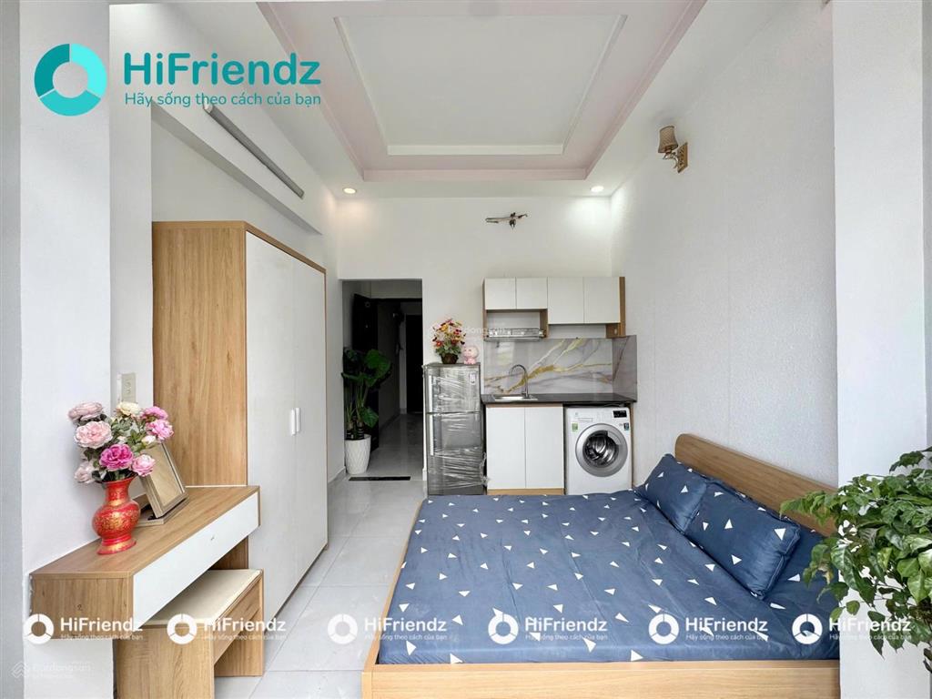 Studio ban công, cửa sổ máy giặt riêng full nội thất mặt tiền âu cơ quận 11