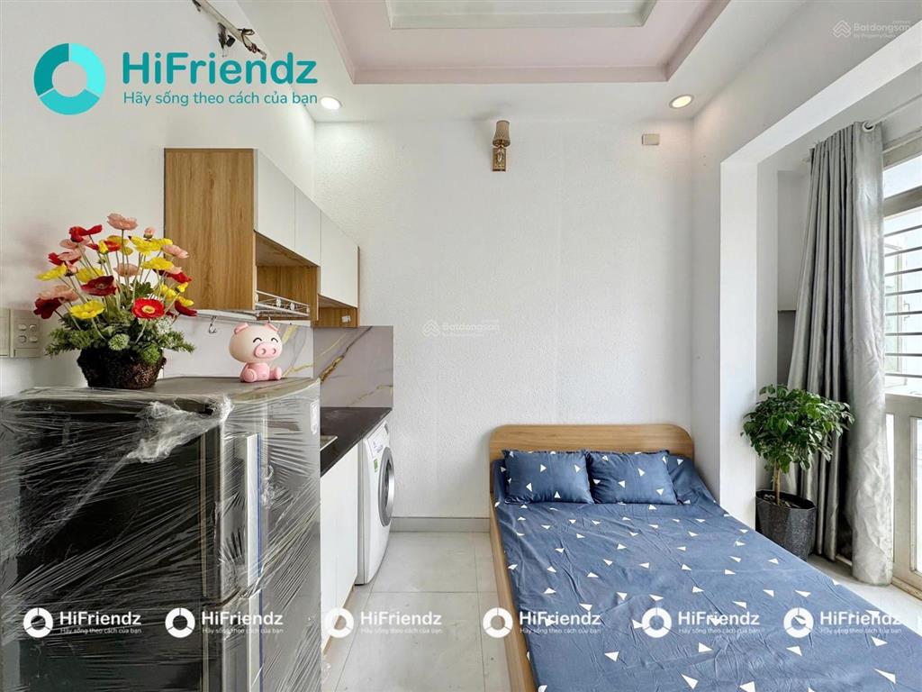 Studio ban công, cửa sổ máy giặt riêng full nội thất mặt tiền âu cơ quận 11