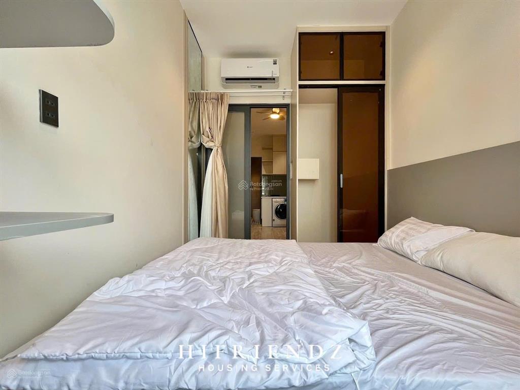 Căn hộ 1 phòng ngủ ban công siêu đẹp, nội thất xịn ngay nguyễn trãi quận 5, ưu đãi 500k, free 2 xe