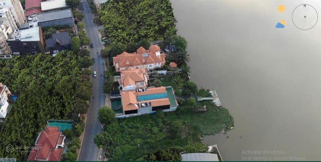 Siêu biệt thự mặt tiền nguyễn văn hưởng, thảo điền, mt sông sài gòn 20x60m (1350m2) giá 250 tỷ (tl)