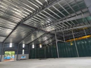Cho thuê kho tiêu chuẩn mới dựng, pháp ký xuất vat đầy đủ, pccc hạng c, điện 3p,container lùi xưởng