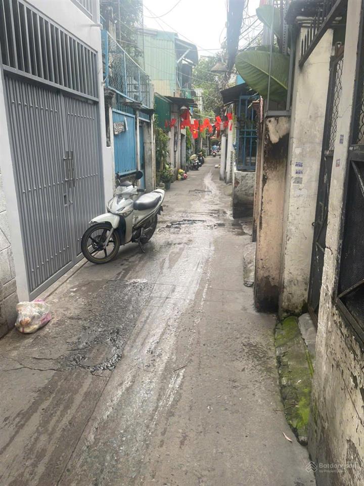 Cần bán nhà mặt tiền hẻm 27/138 điện biên phủ phường gia định, tp.hcm