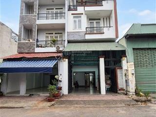 Kdc phú nhuận lê thị riêng q12  5.7x14 nhà 2 lửng + 4 lầu đường xe hơi thông 10 m có gara oto