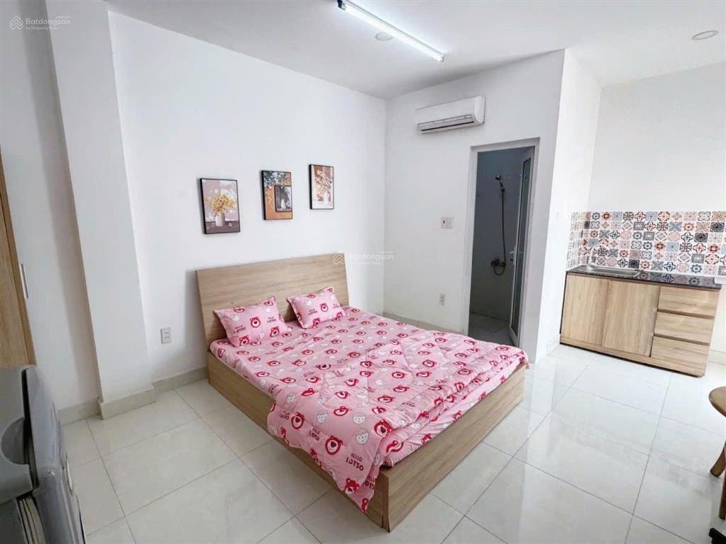 Căn hộ mini số 631 lê đức thọ, full nội thất, cửa sổ thoáng, giờ tự do, ra vào vân tay. ở ngay