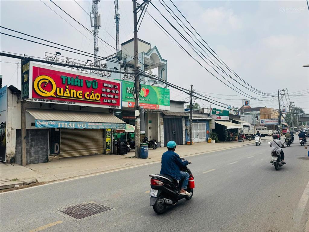 Tin thật 100% ! bán nhà mặt tiền nguyễn duy trinh  11x82m  900m2  xây hầm 7 tầng  giá chỉ 42 tỷ