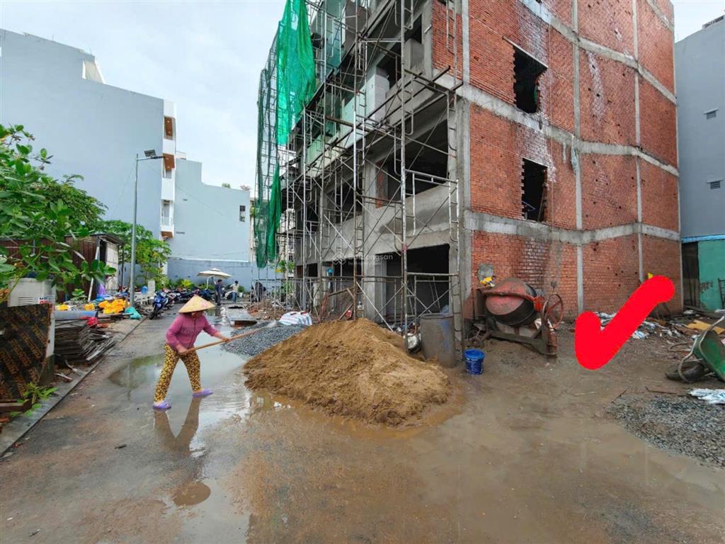 Miễn tiếp môi giới, có sẵn gpxd 5 tầng trệt + lửng + 3 lầu + sân thượng