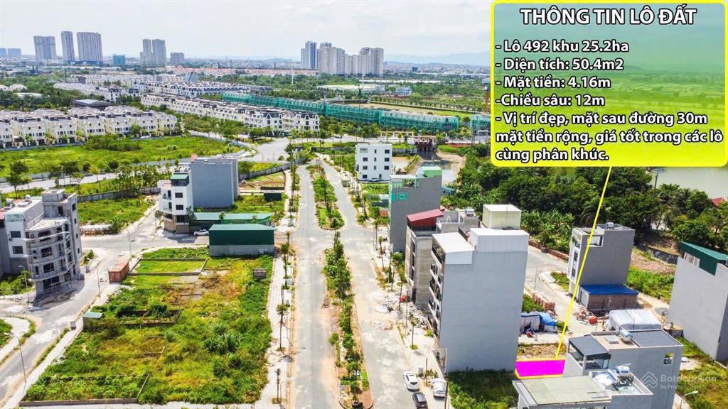 Bán 46m2 mt 3,86m dịch vụ 25ha vân canh cạnh kđt đường vành đai 3,5 và an lạc vị trí đẹp giá đầu tư