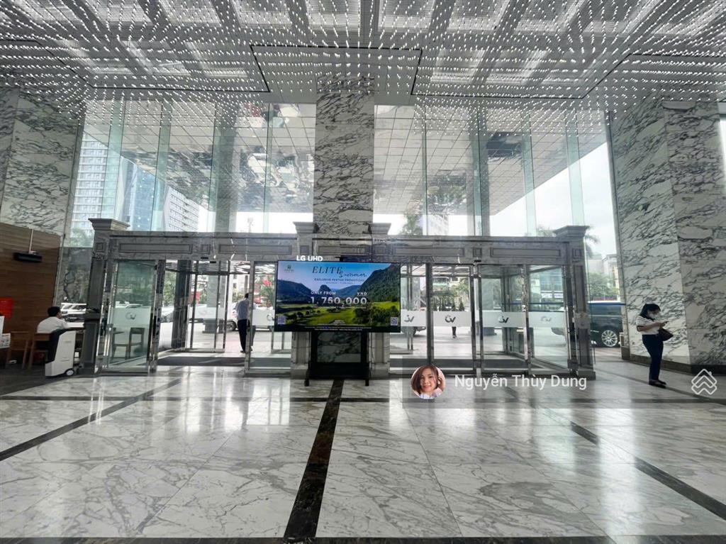Bql toà nhà cho thuê văn phòng charmvit tower trần duy hưng, dt 2.464m2 có cắt nhỏ. giá ưu đãi