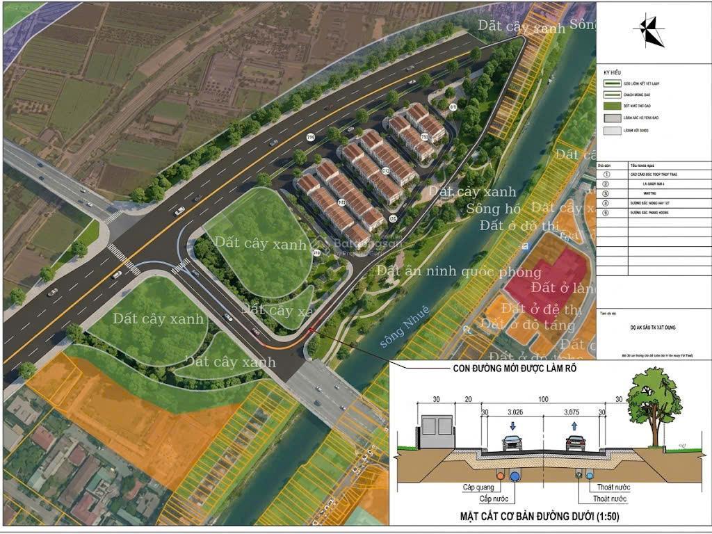 Chính chủ chuyển nhượng dự án tmdv phú diễn 2,7ha giá 100 tỷ (còn bớt)