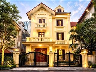 Bán căn biệt thự vip nhất thanh xuân, hà nội, dt 148m2, 3 tầng, mt 9,2m, an ninh 24/7, đẳng cấp.