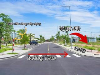 Bán đất ngay mặt tiền đường liền kề cụm kcn vsip 2 tân uyên, giá 597 triệu, sổ sẵn sang tên ngay