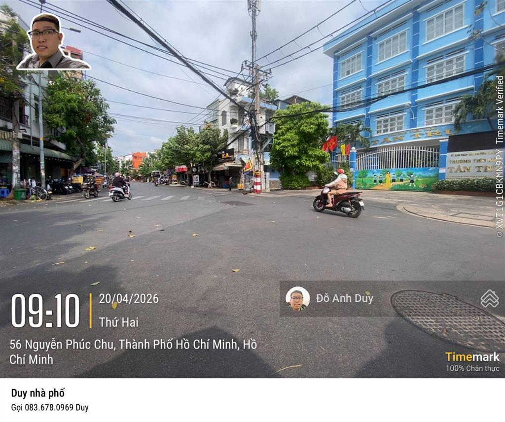 Ngay nguyễn phúc chu 80,7 m², 4 pn, 7 tỷ, hẻm 6 m