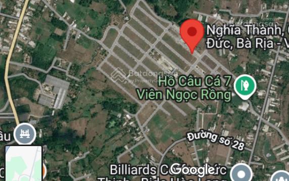 Chủ cần bán lô đất đường số 28 hoà long  thành phố bà rịa  gía 1 tỷ 630 tr