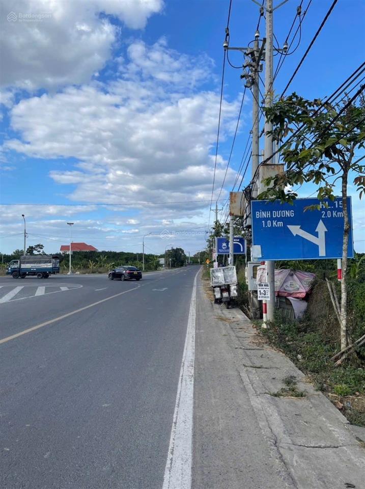 Cặp đất góc 2 mặt tiền  ngay ngã 3 hương lộ 7 & hương lộ 15 trung tâm phường tân triều