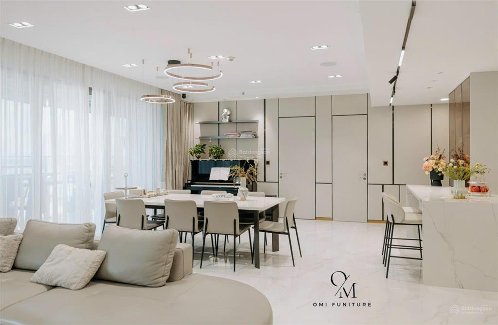 Căn hộ đập thông mtown m8 210m² 4pn 3wc đầy đủ nội thất cao cấp giá 35 tỷ