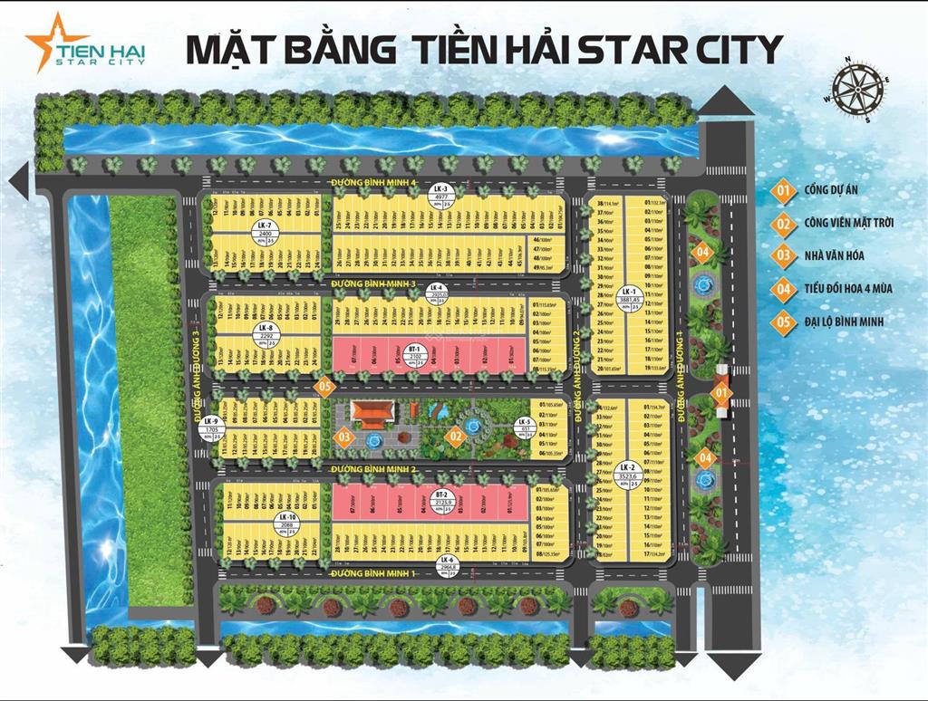 Tiền hải star city  quá đẹp để đầu tư đón chờ dự án nhà máy sx ô tô geely & tasco