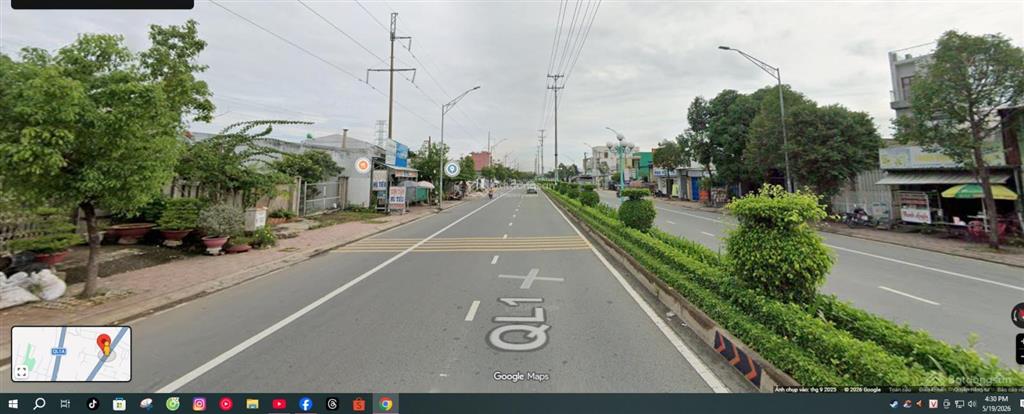 Hot! hàng hiếm tại quốc lộ 1a, tân an, 60 triệu, 485 m2