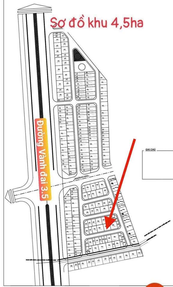 5 lô dt 49m2  50m2  56m2  75m2  84m2, khu 4,5ha đất dịch vụ vân canh, mặt đường vành đai 3,5