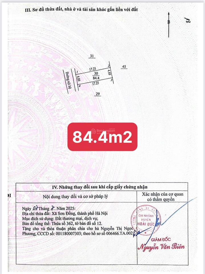 5 lô dt 49m2  50m2  56m2  75m2  84m2, khu 4,5ha đất dịch vụ vân canh, mặt đường vành đai 3,5