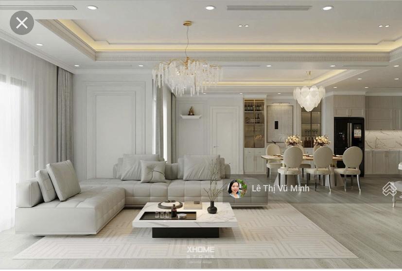 Cho thuê căn hộ cantavil dt 176m2, thiết kế 4 phòng ngủ +1 phòng đa năng, giá 52 triệu/tháng