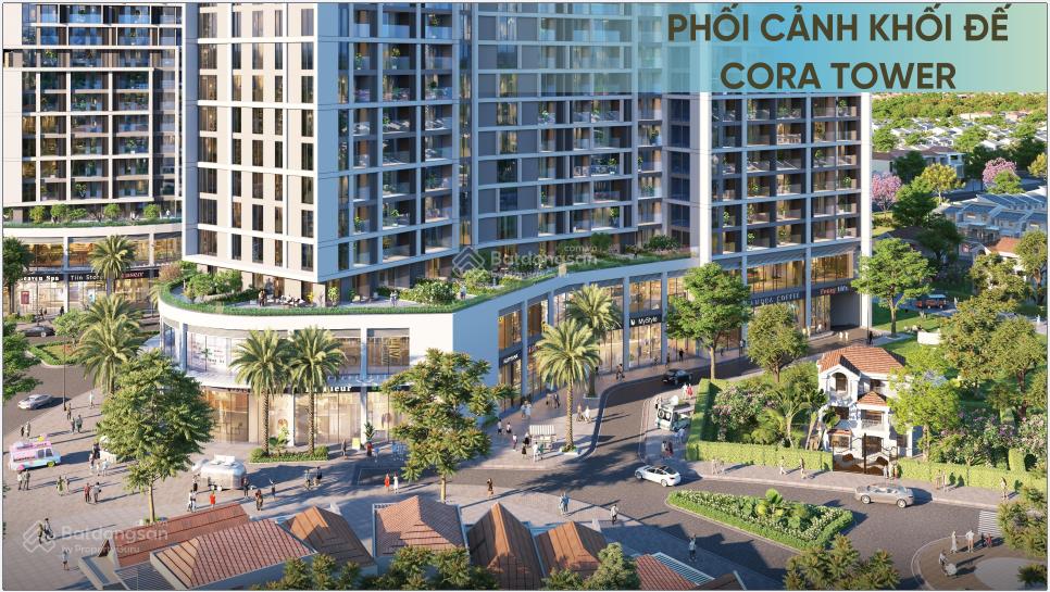 Shophouse cora mặt tiền đường 33m giá chỉ gần 4.2 tỷ