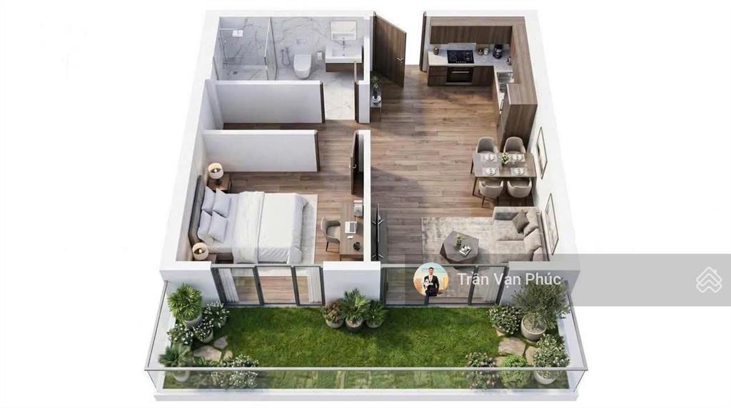 Quỹ thưởng  bán căn 2pn có sân vườn riêng fours tower, hỗ trợ vay 70%, ân hạn gốc lãi 30 tháng.