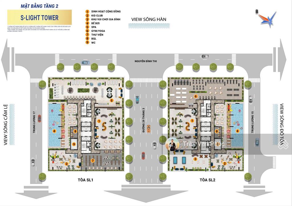 Slight tower đà nẵng nhận booking căn hộ studio 33.3m² view sông hàn, chiết khấu 27%, miễn lãi 24t