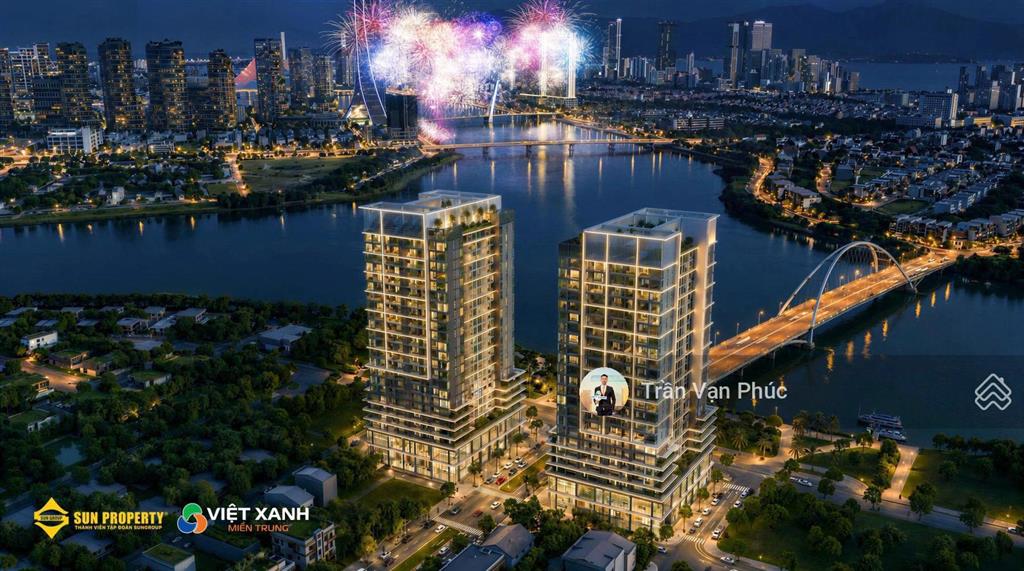 Slight tower đà nẵng nhận booking căn hộ studio 33.3m² view sông hàn, chiết khấu 27%, miễn lãi 24t