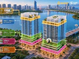 Slight tower đà nẵng nhận booking căn hộ studio 33.3m² view sông hàn, chiết khấu 27%, miễn lãi 24t