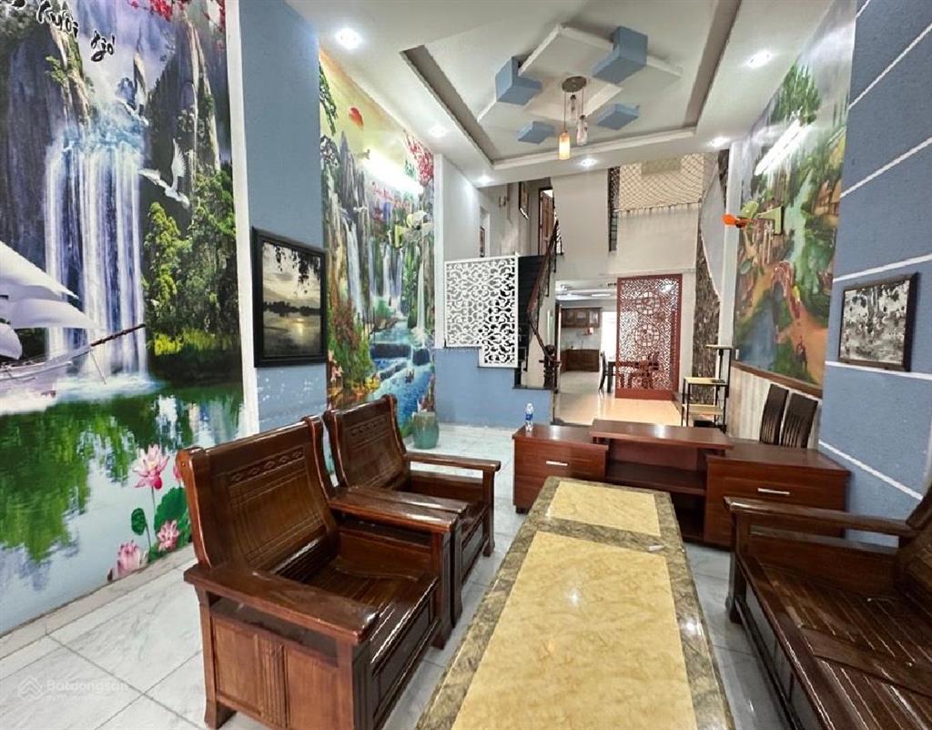 Nhà đại gia đình ở, tận 6pn nhà 1/ thới an 22, q12 hẻm xe hơi vào nhà100m2 4x25m 3 tầng5ty790