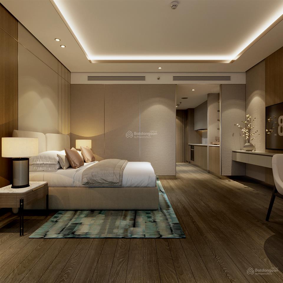 Sở hữu căn studio m landmark 43,5m  view trọn cầu rồng & sân bay  ck cực sâu, miễn 2 năm phí qlvh