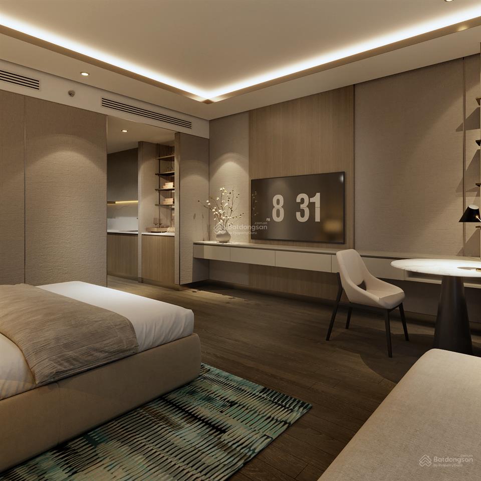 Sở hữu căn studio m landmark 43,5m  view trọn cầu rồng & sân bay  ck cực sâu, miễn 2 năm phí qlvh