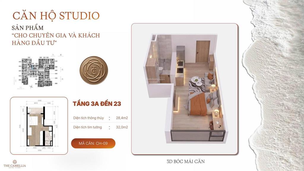 Suất ngoại giao căn hộ studio biển sơn trà chỉ 490 triệu/căn
