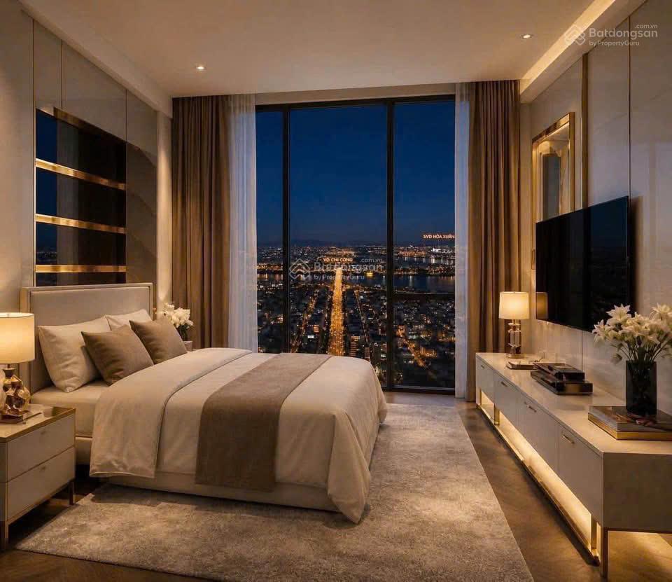 Căn hộ studio sân vườn cuối cùng fours tower, giá trực tiếp cđt, sát sông gần biển, công viên 50ha