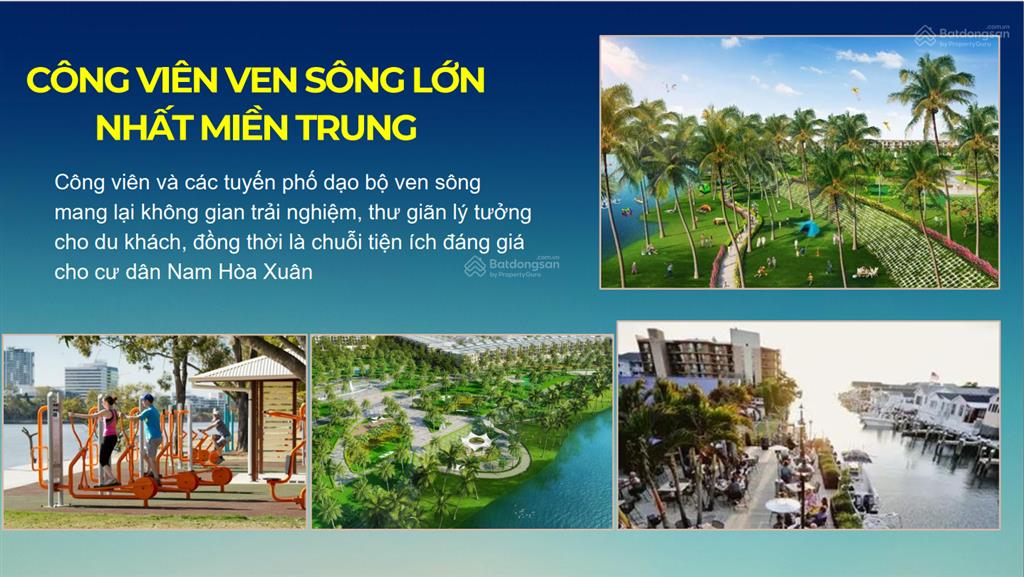 Căn hộ studio sân vườn cuối cùng fours tower, giá trực tiếp cđt, sát sông gần biển, công viên 50ha
