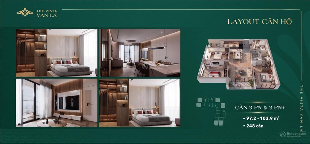 Bán căn chung cư 4 phòng ngủ 104m2 giá chỉ 9x tr/m2 ngay mặt đường quang trung hà đông