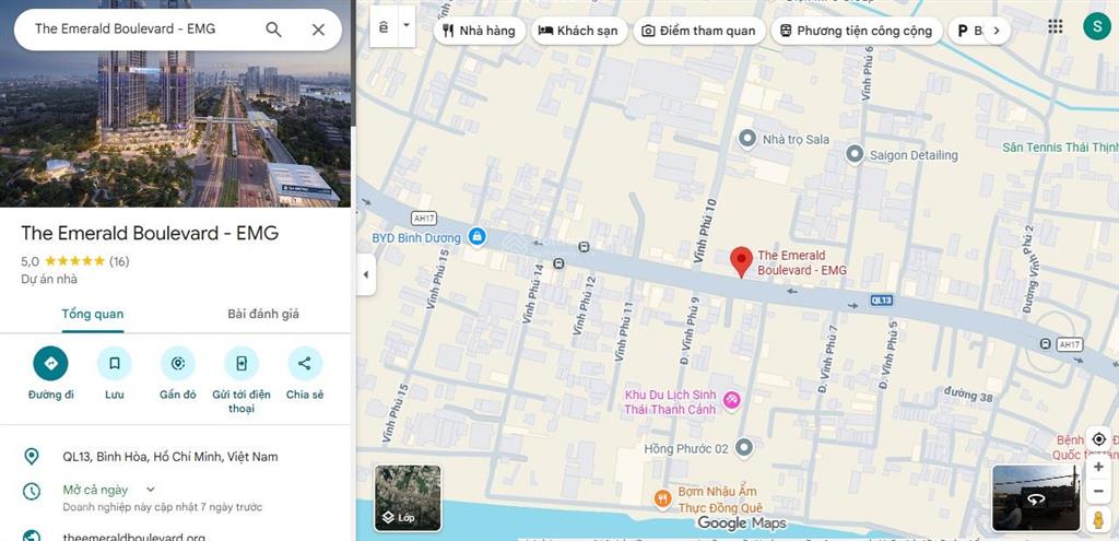 Nhận booking emerald boulevard mặt tiền ql13 gần bvđk quốc tế hạnh phúc. căn 1pn 45m2 giá từ 3 tỷ