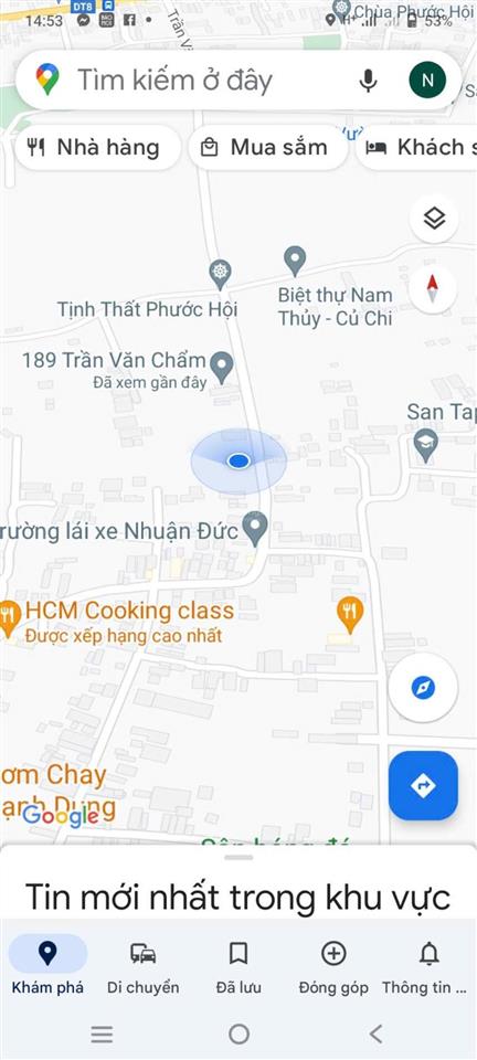 Chính chủ bán gấp mt trần văn chẩm 10 x 38 full thổ cư